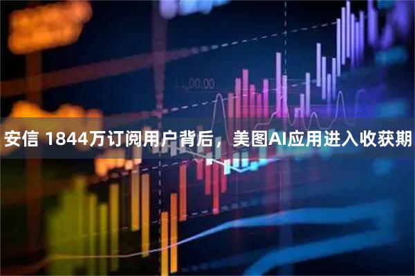 安信 1844万订阅用户背后，美图AI应用进入收获期